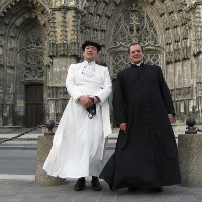 Con el Padre Carusi - Tours Francia
