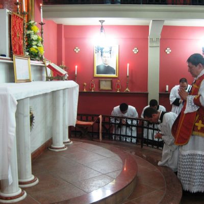 Misa Colegio San Mauro Sao Pablo Brasil