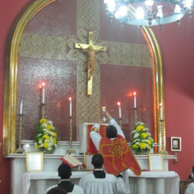 Misa Colegio San Mauro1 Sao Pablo Brasil