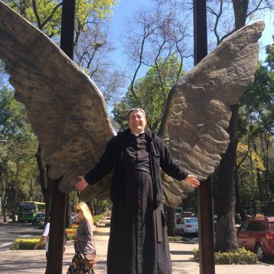 Alas en Bosque de Chapultepec en México