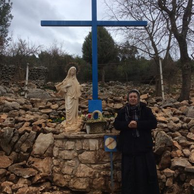 Cruz azul Medjugorje