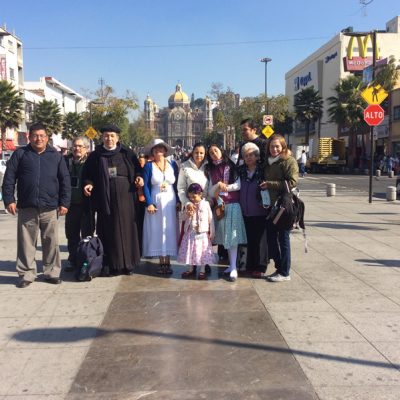 Peregrinos Vrigen de Guadalupe México